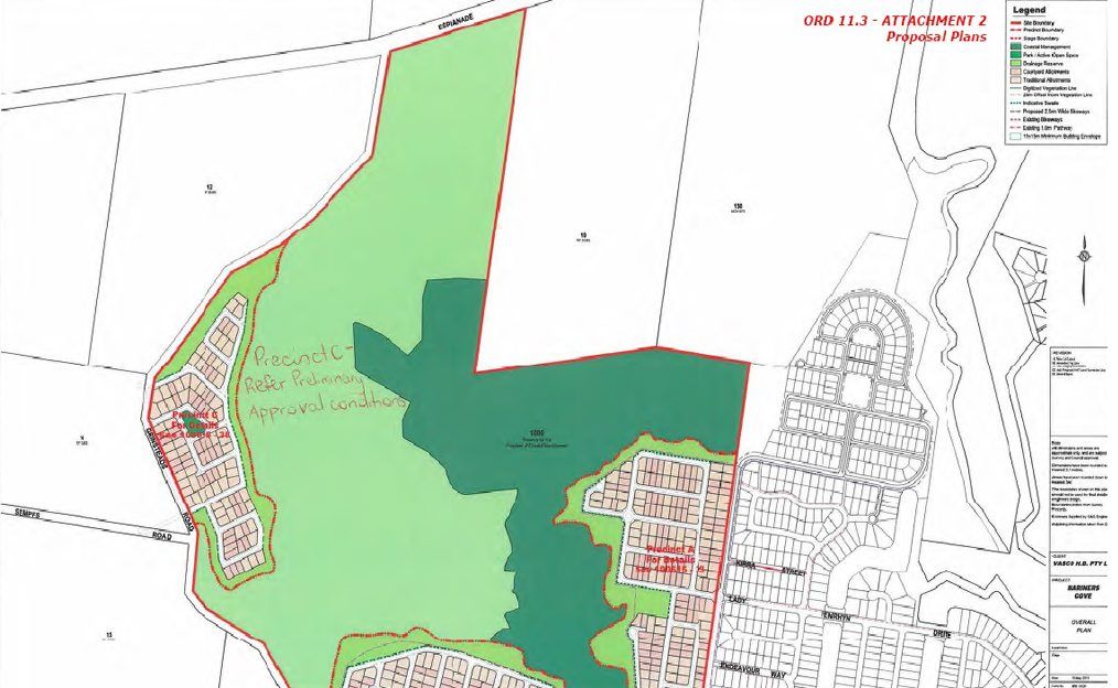 A plan showing the extension of the Mariners Cove residential estate in Eli Waters. A plan showing the extension of the Mariners Cove residential estate in Eli Waters.